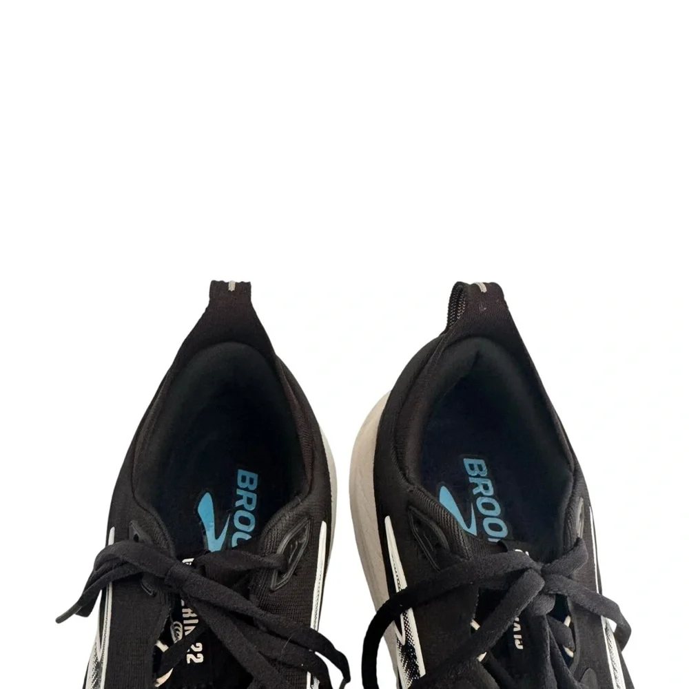 Brooks Glycerin GTS 22 Men's Athletic Running Shoe Black White Cushioned Size 11 - Picture 4 of 8